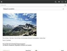 Tablet Screenshot of bergsport-stochay.de